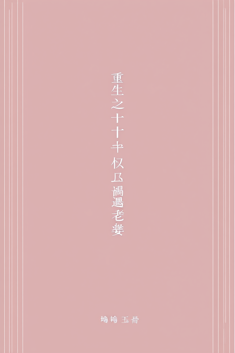 重生之十六岁再遇老婆