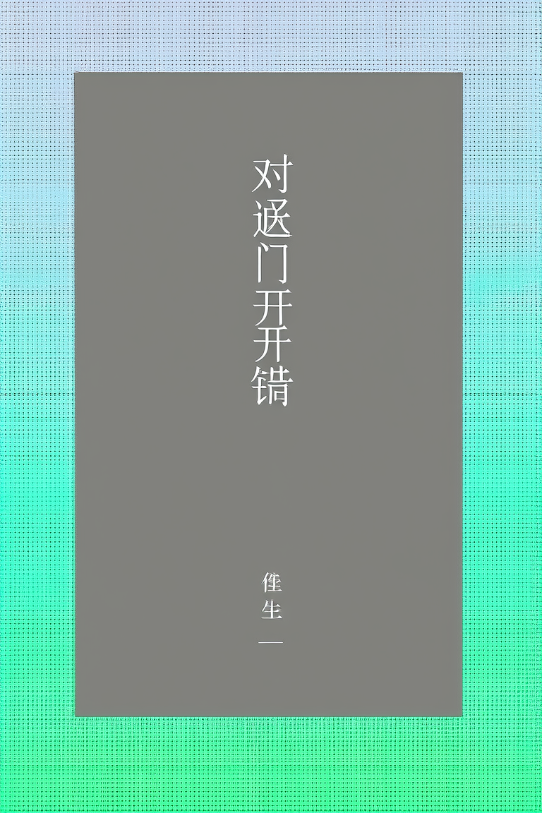 对不起门开错了