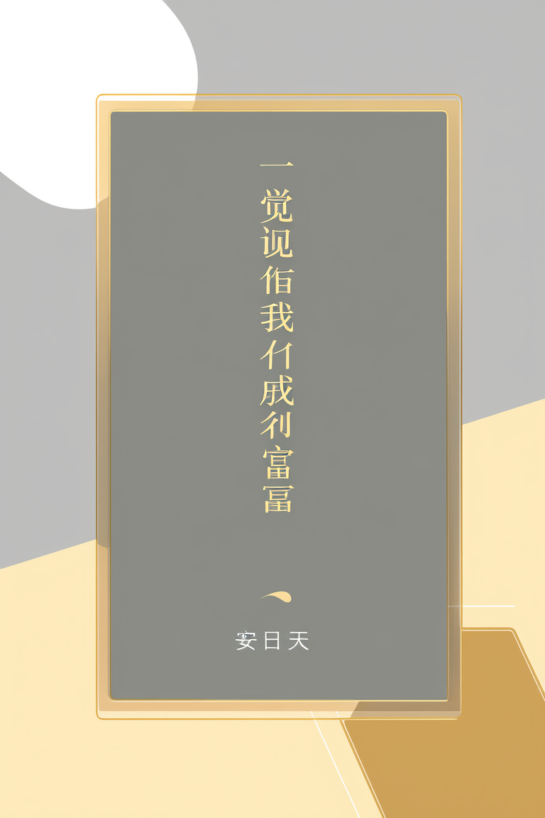一觉醒来我成了百亿富翁