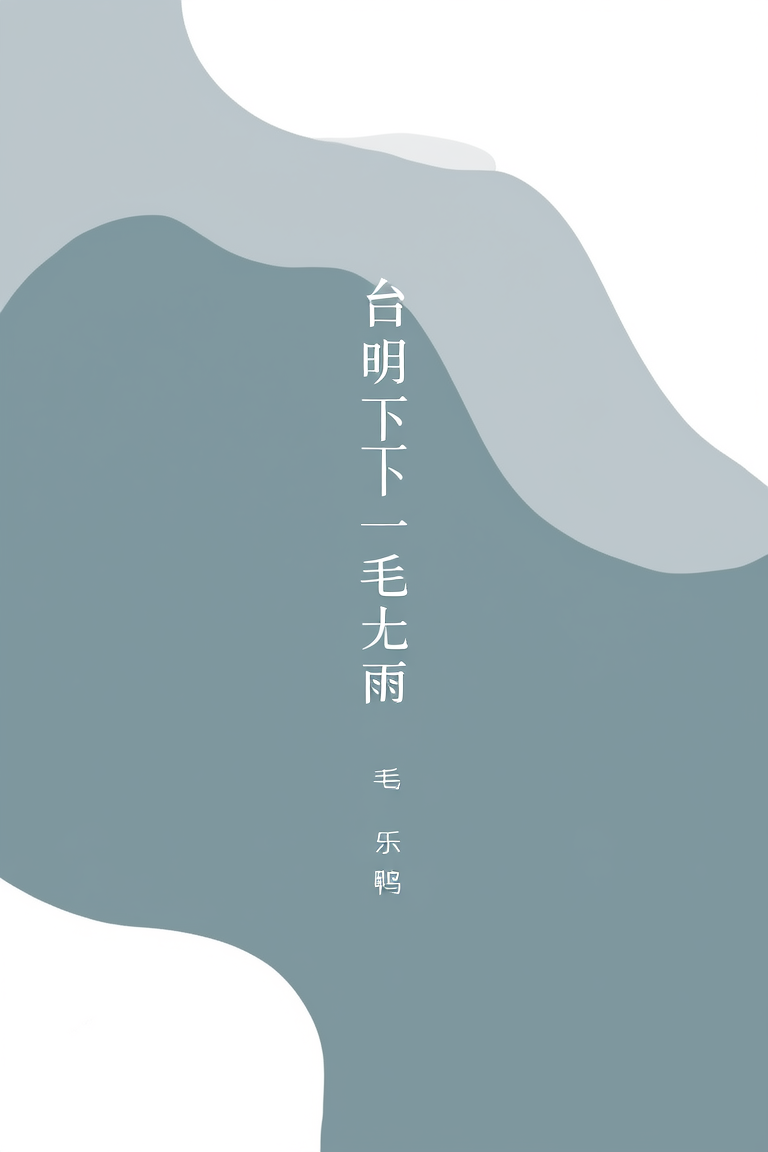 台明山下了一场毛毛雨